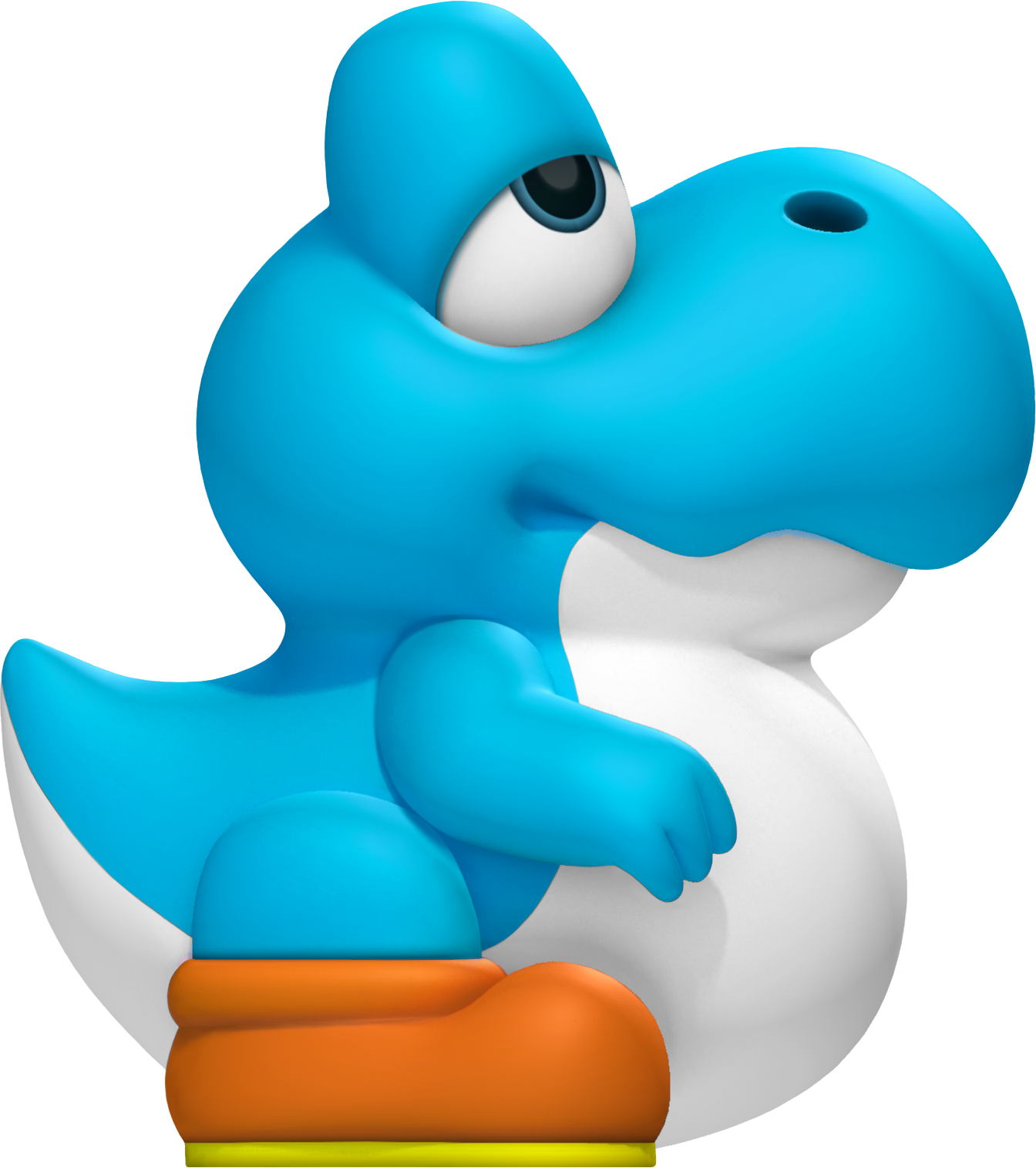 Blue_ Dinosaur_ Character_ Render