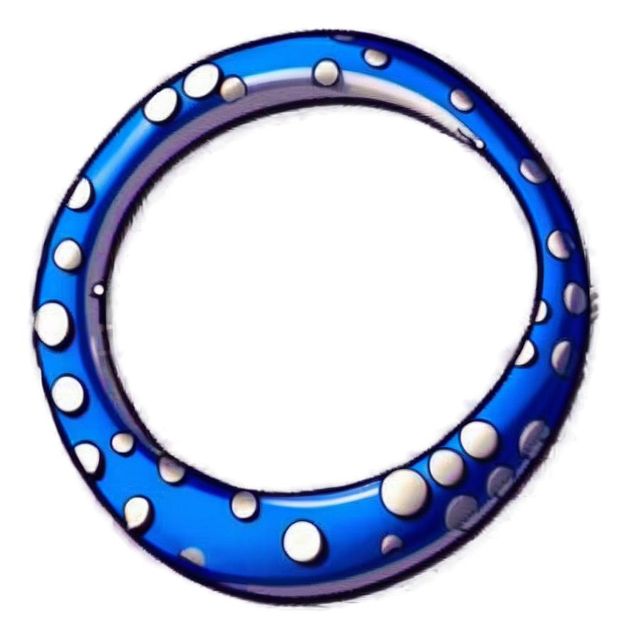 Blue Dotted Circle Png Nmm