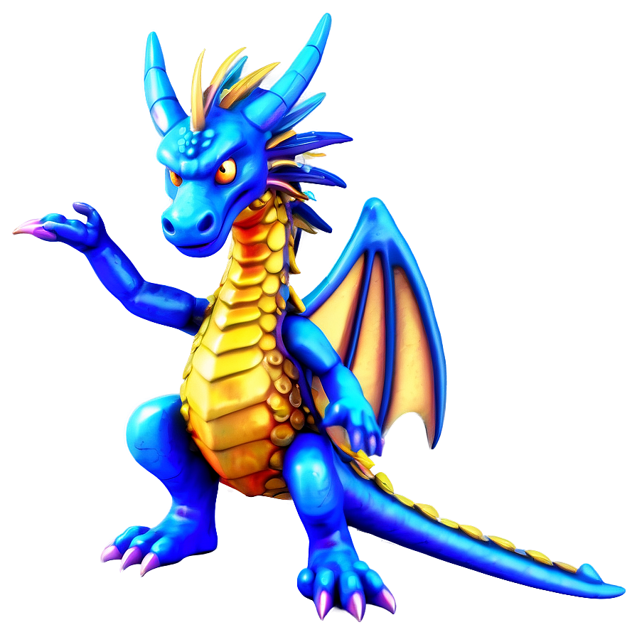 Blue Dragon And Phoenix Png Edy14