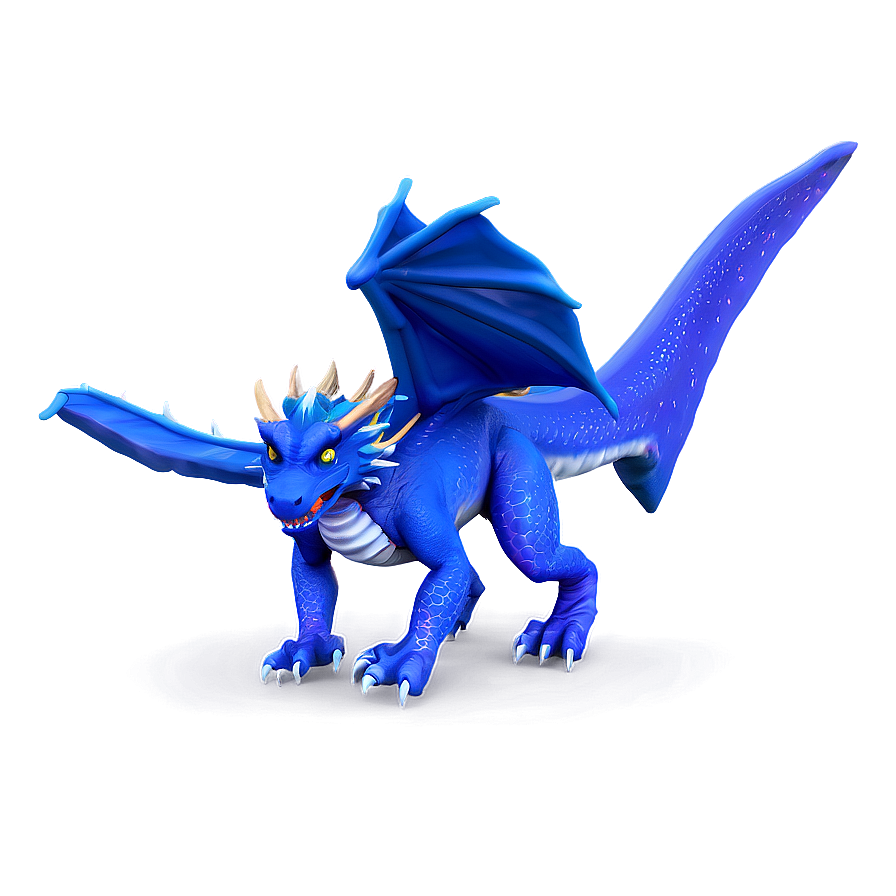 Blue Dragon In Space Png 40