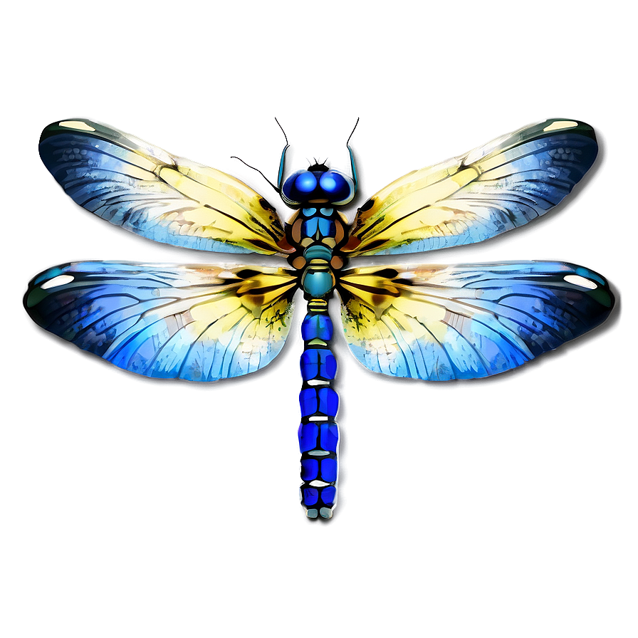 Blue Dragonfly Png Urb