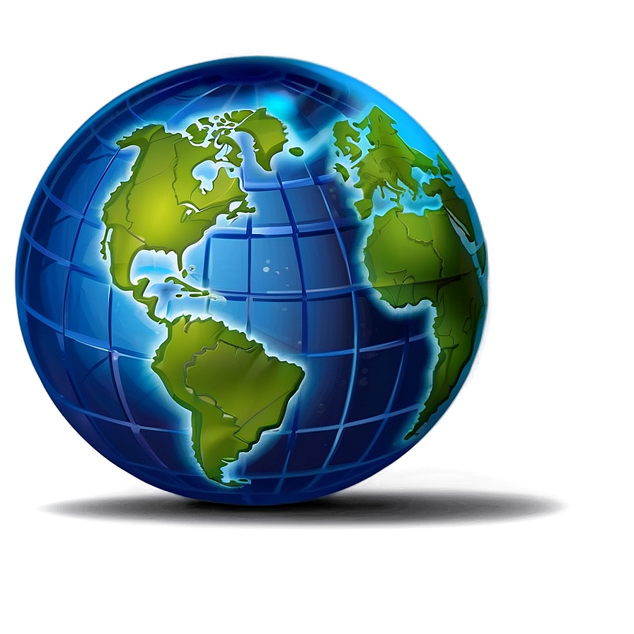 Blue Earth Cartoon Png 54