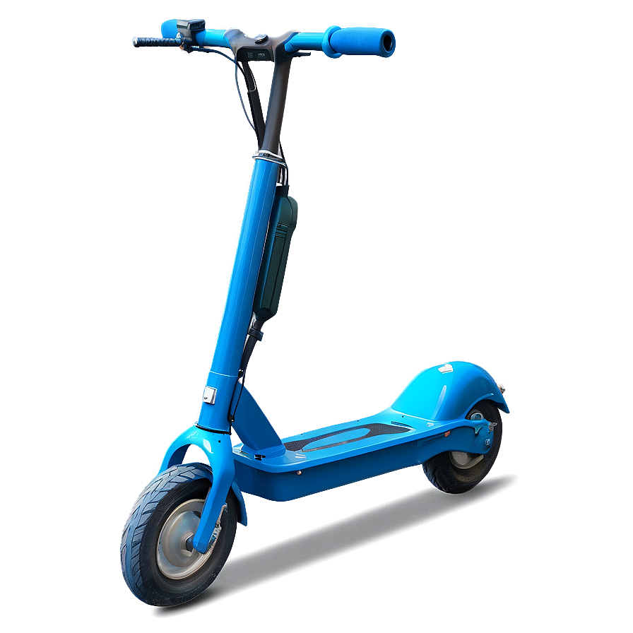 Blue Electric Scooter Png 54