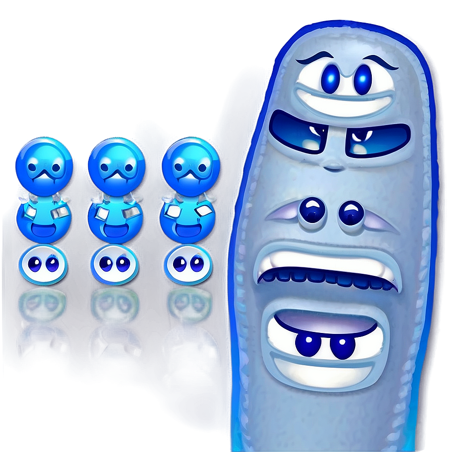 Blue Emojis Png For Chat Apps Biy63