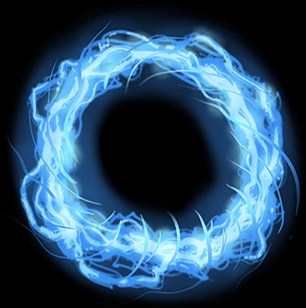 Blue Energy Portal Illustration