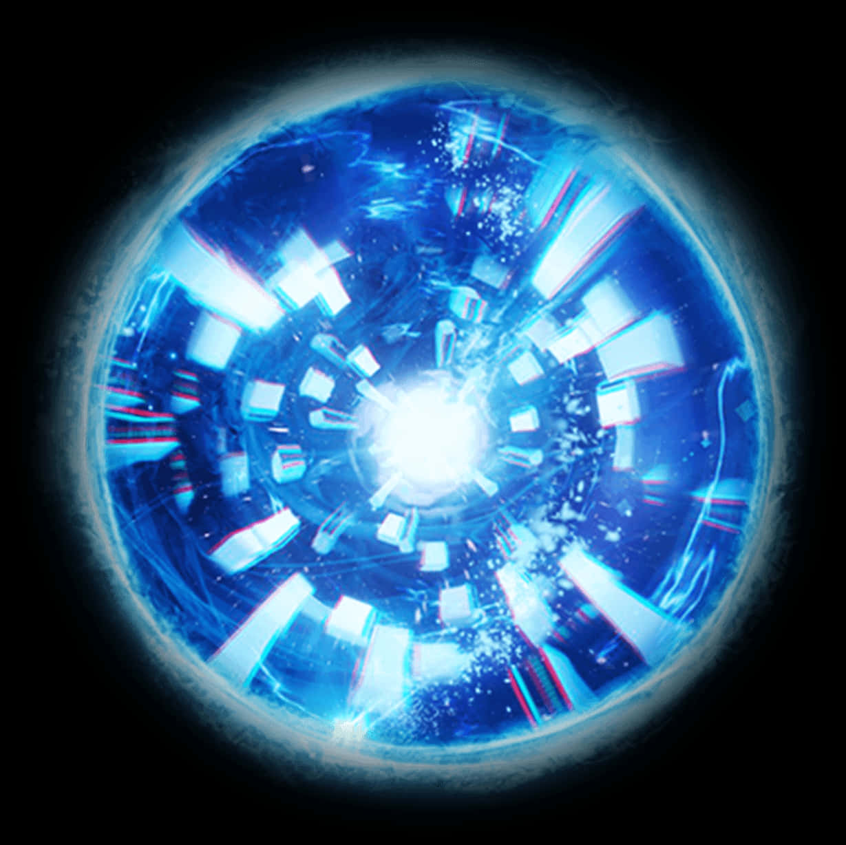 Blue Energy Portal Illustration