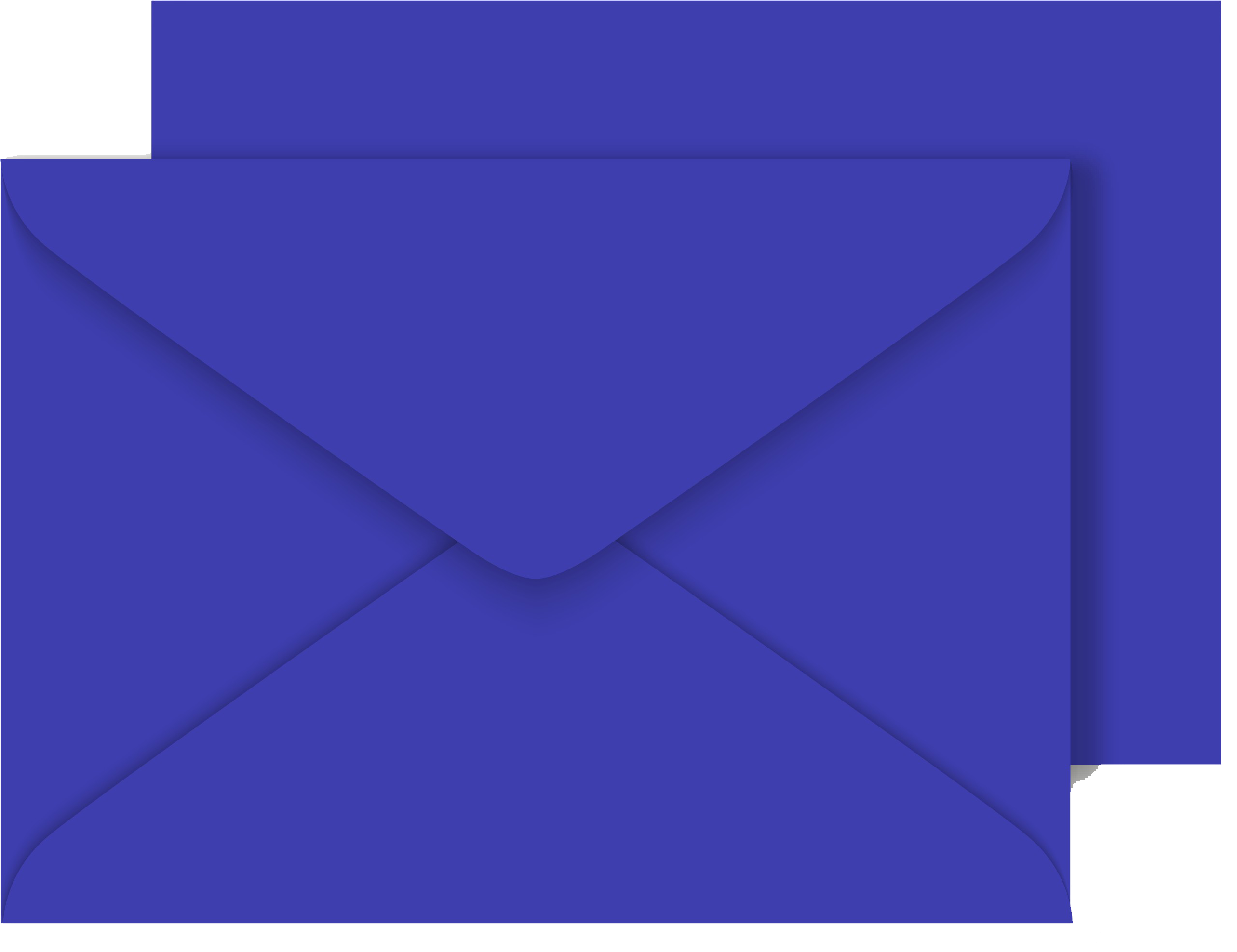 Blue Envelope Icon