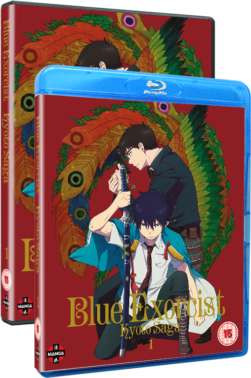 Blue Exorcist Kyoto Saga Bluray Cover