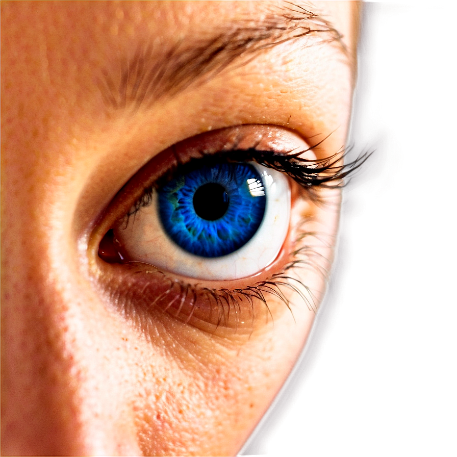 Blue Eyes Comic Style Png 06122024