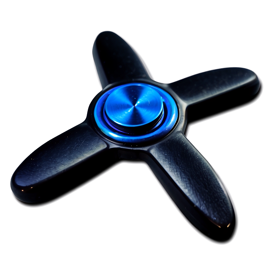 Blue Fidget Spinner Png 06202024