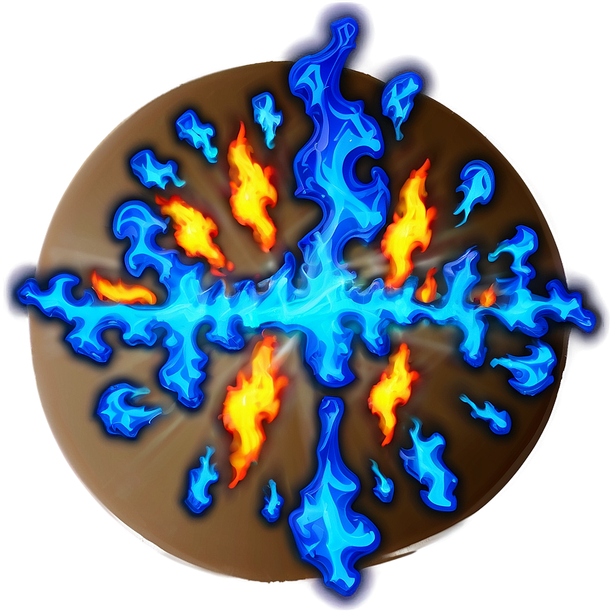 Blue Fire Effect Png 79