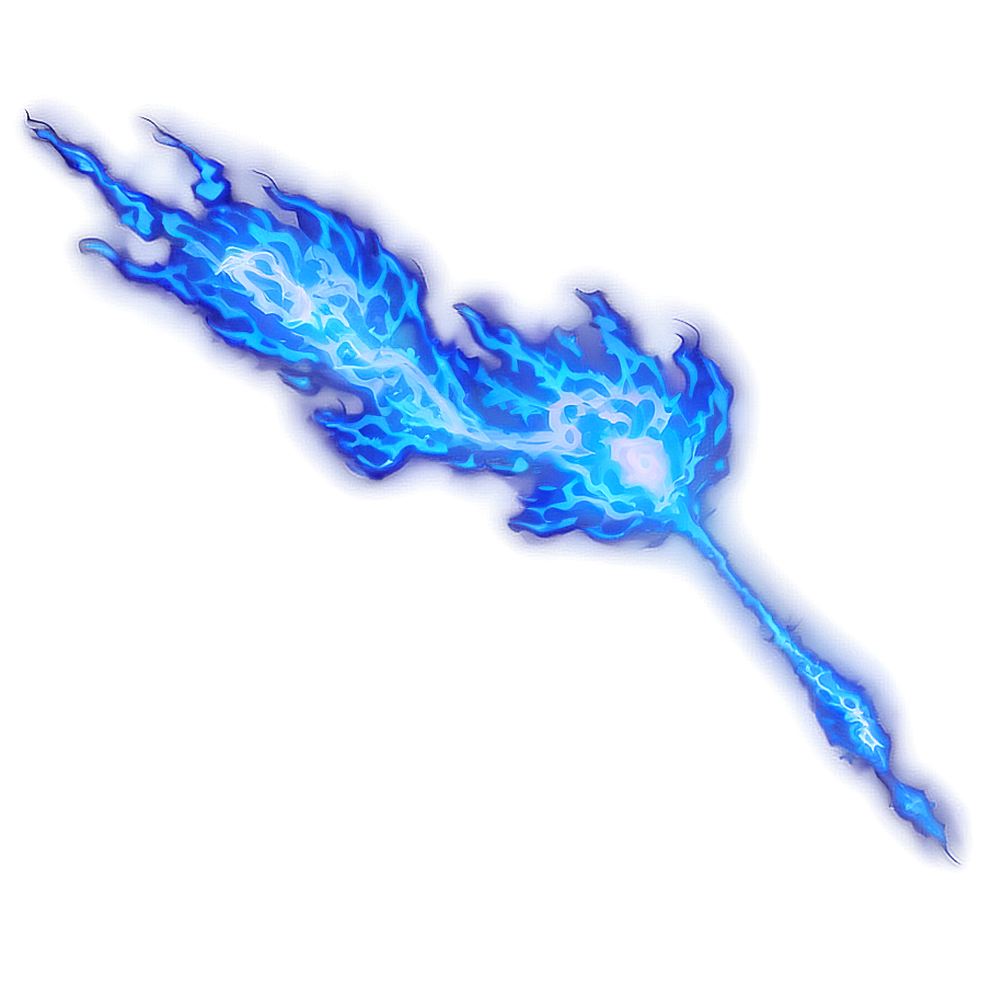 Blue Fireball Png Pcg