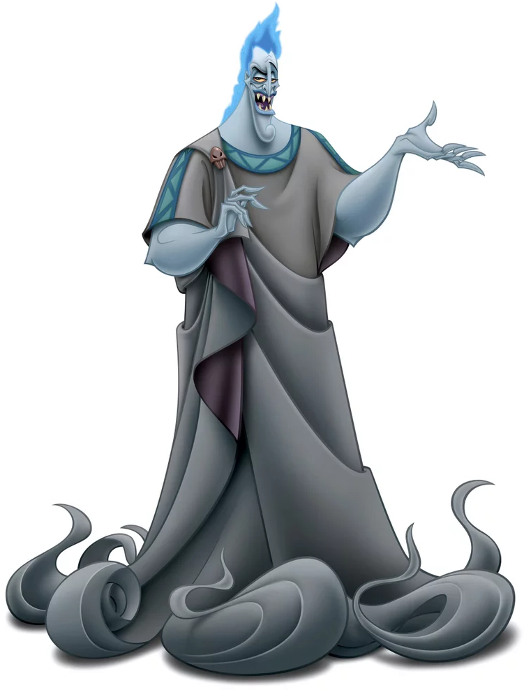 Blue Flame Hades Animated Character