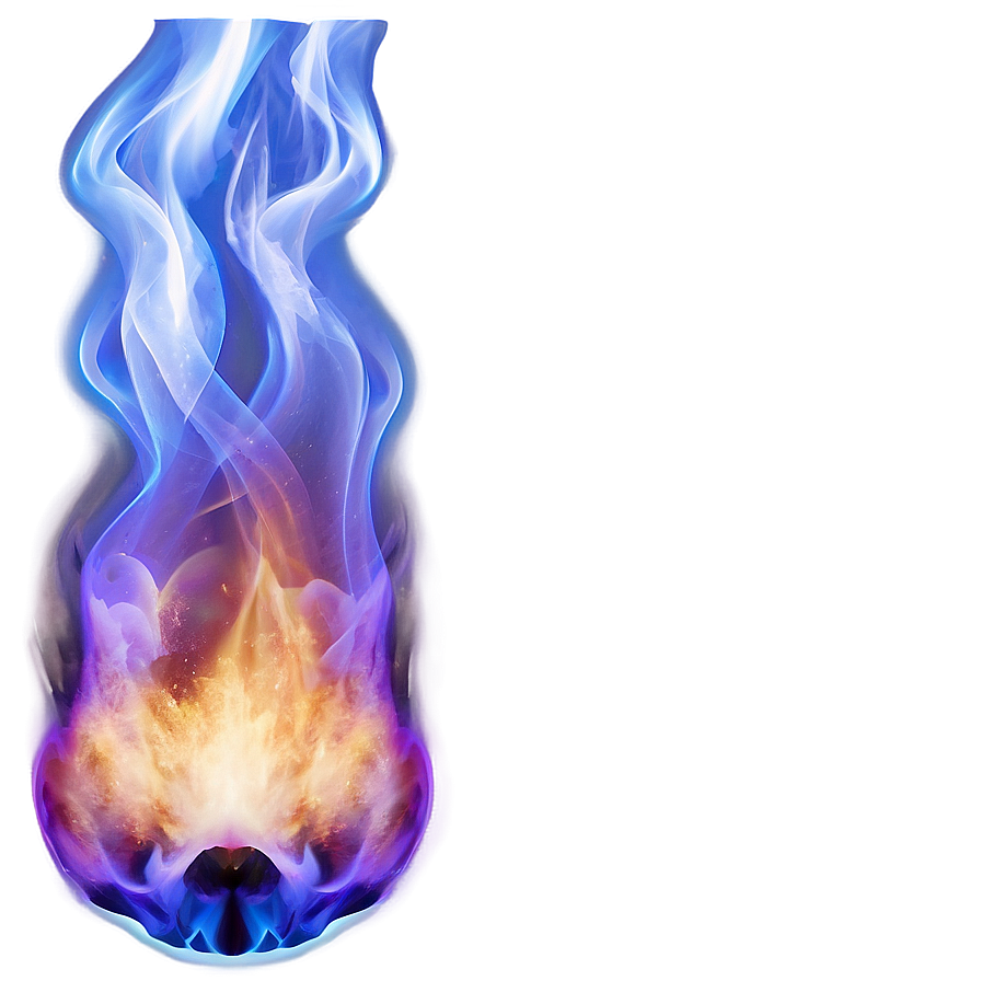 Blue Flame Png Seq51