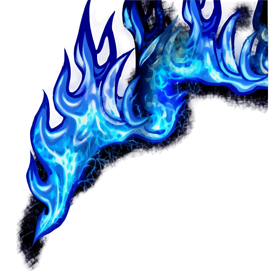 Blue Flames A