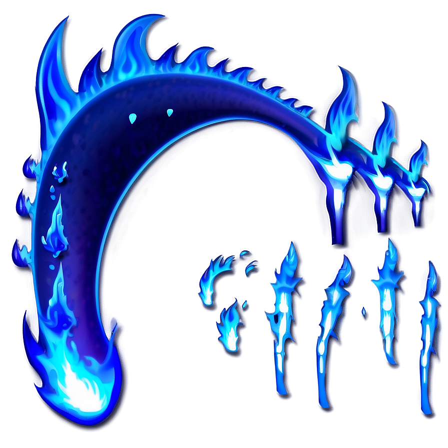 Blue Flames D