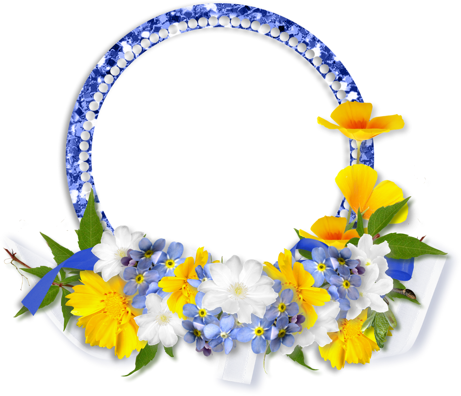 Blue_ Floral_ Frame_with_ Yellow_ Accents.png