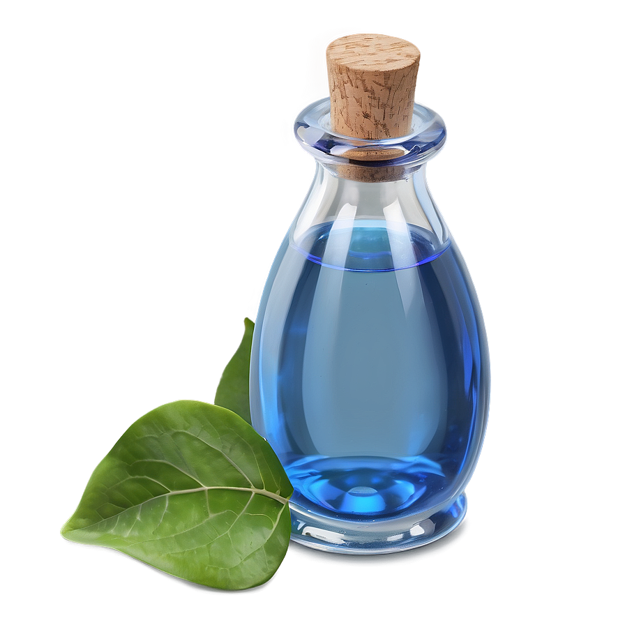 Blue Flower Essence Png Hth59