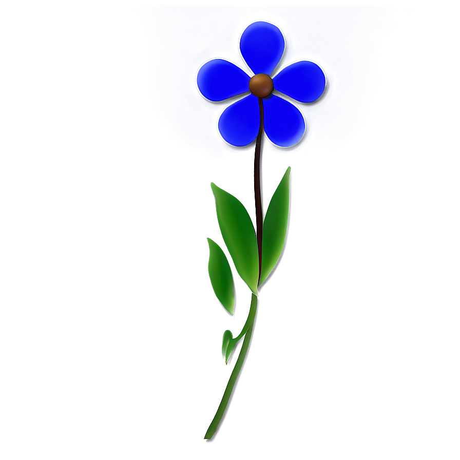 Blue Flower Icon Png Jwu93