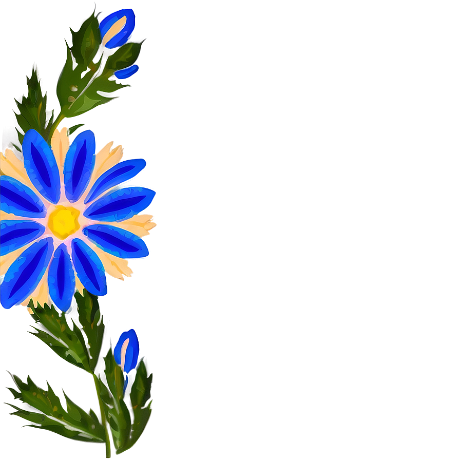 Blue Flower Nature Png 61