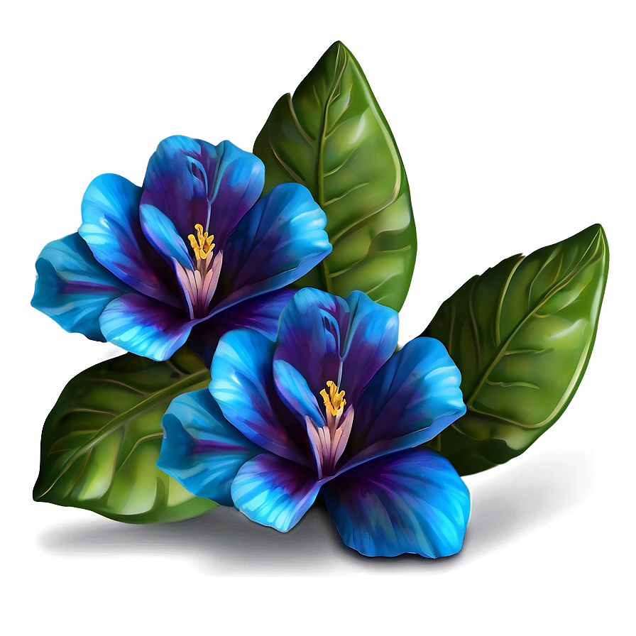 Blue Flower Wallpaper Png Usl82