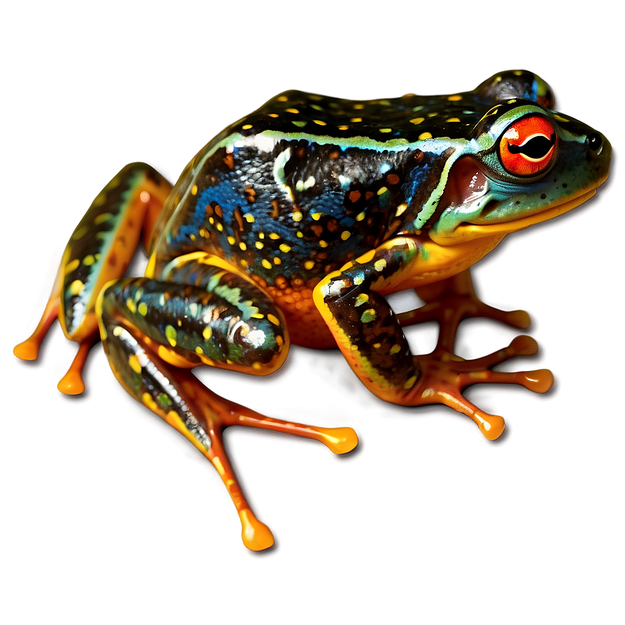 Blue Frog Clipart Png 06262024