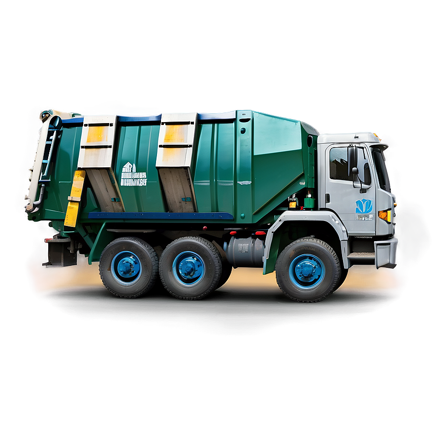 Blue Garbage Truck Png 50