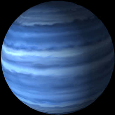 Blue Gas Giant_ Render