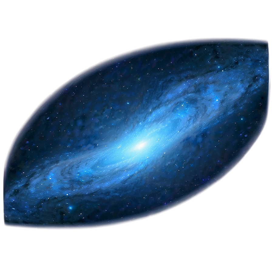 Blue Glow Galaxy Png Rxt