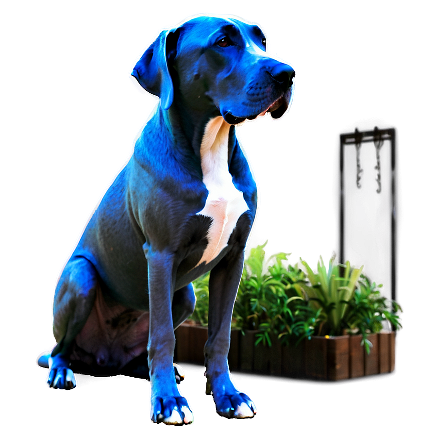 Blue Great Dane Png 29