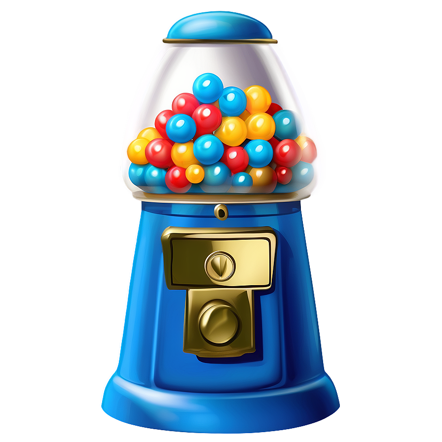 Blue Gumball Machine Png Qde