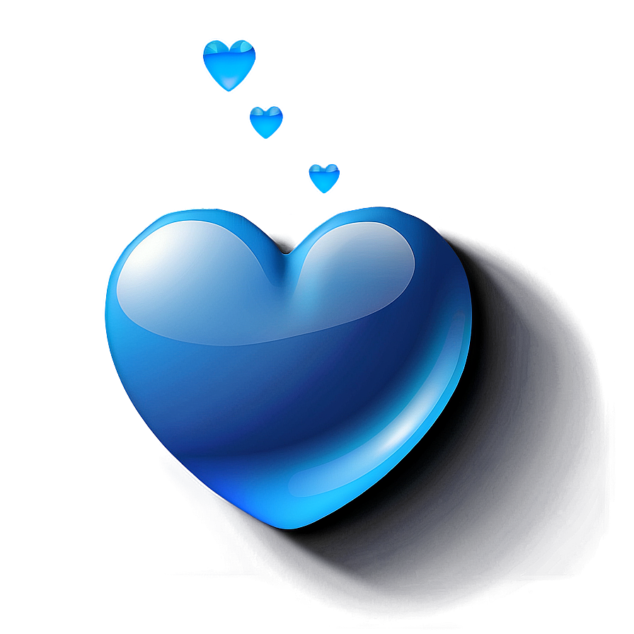 Blue Heart Emoji Png Image Gmp43