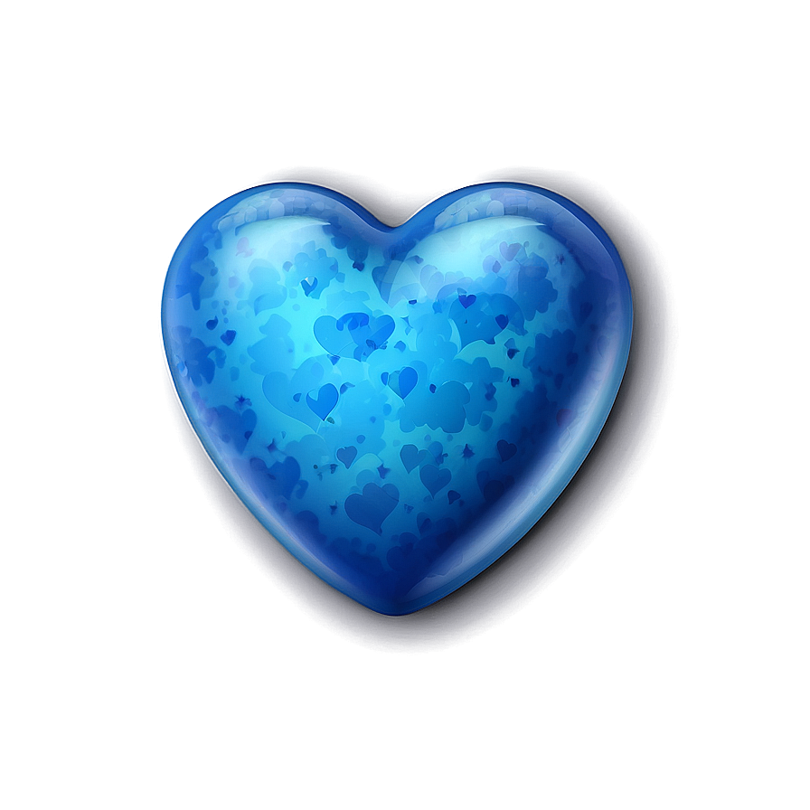 Blue Heart Emoji Png Image Wcq24