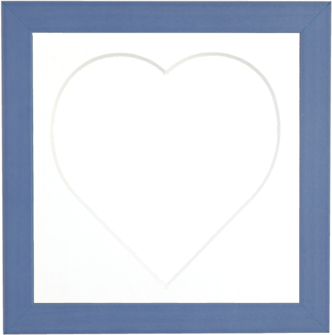 Blue Heart Frame
