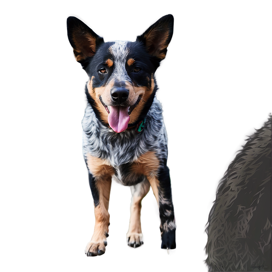 Blue Heeler Close-up Png 06282024