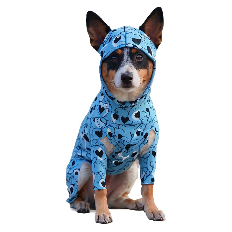 Blue Heeler In Costume Png 06282024