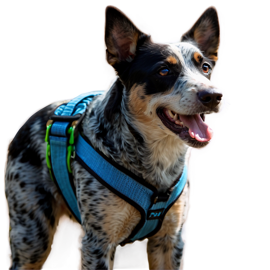 Blue Heeler On Adventure Png 38