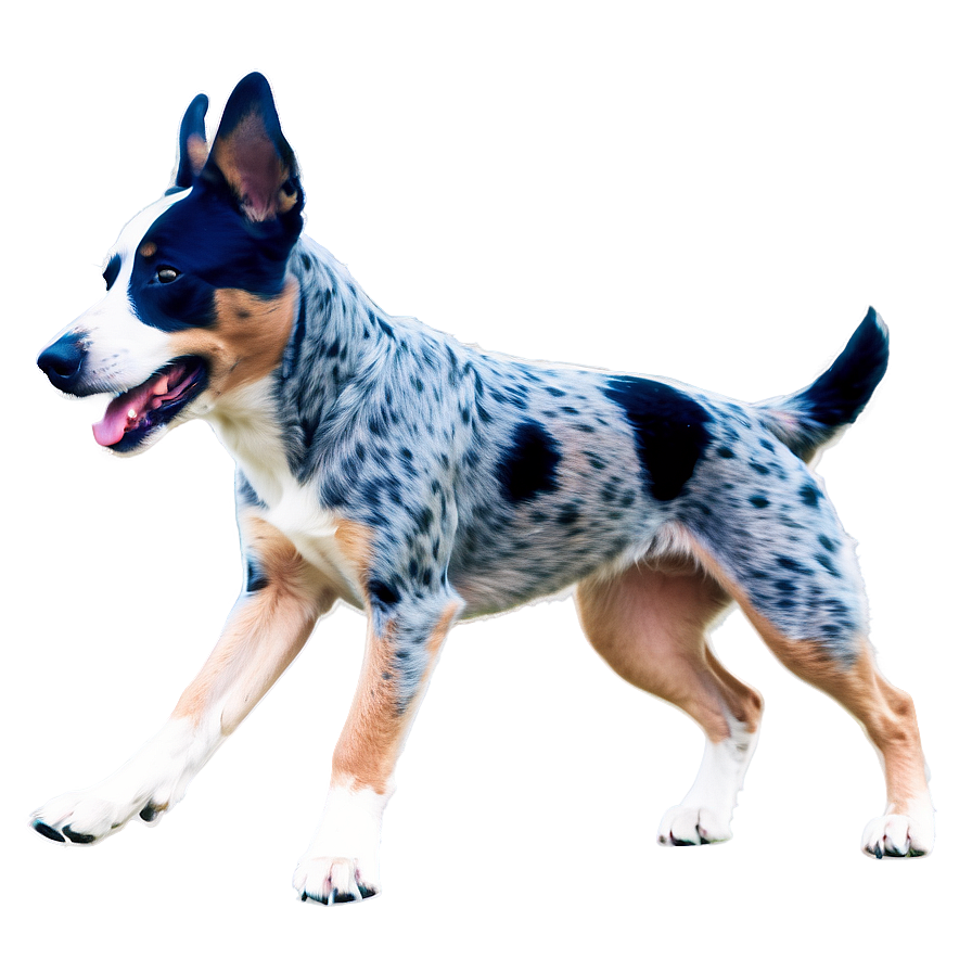 Blue Heeler Running Png 75