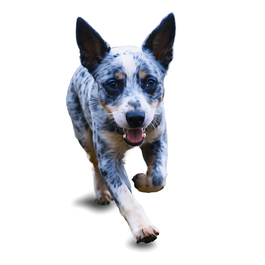 Blue Heeler Running Png Mjl