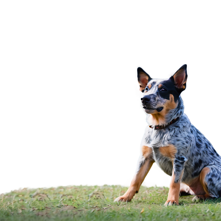 Blue Heeler Waiting Png 48