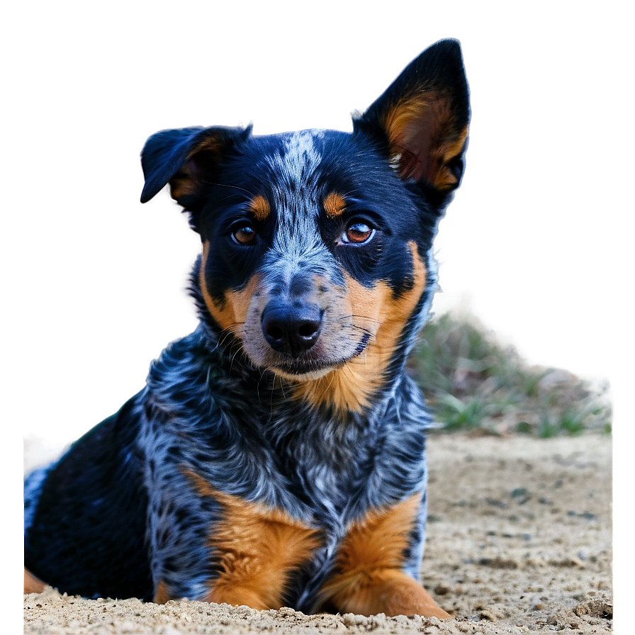 Blue Heeler Waiting Png Imq93