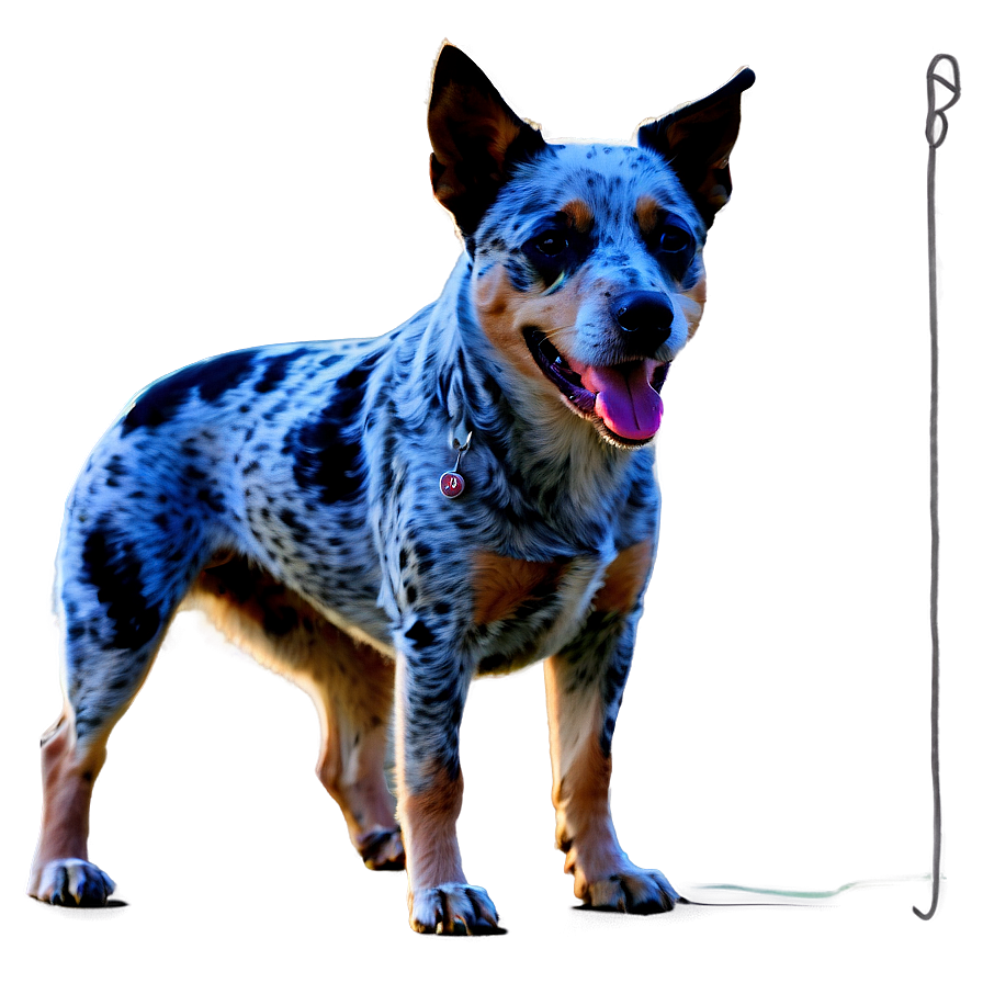 Blue Heeler With Kids Png 06282024