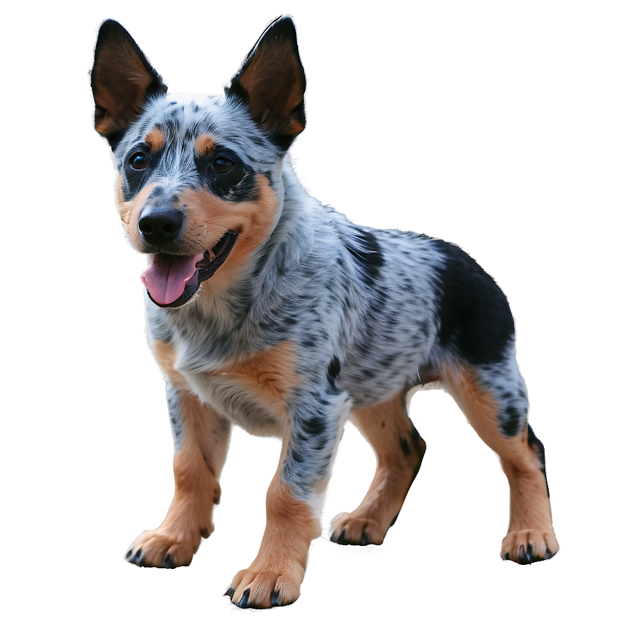 Blue Heeler With Puppies Png Htv