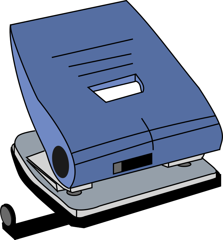 Blue Hole Puncher Illustration