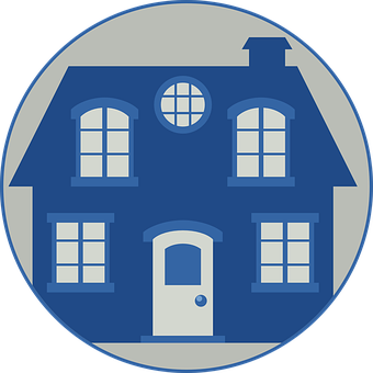 Blue House Icon