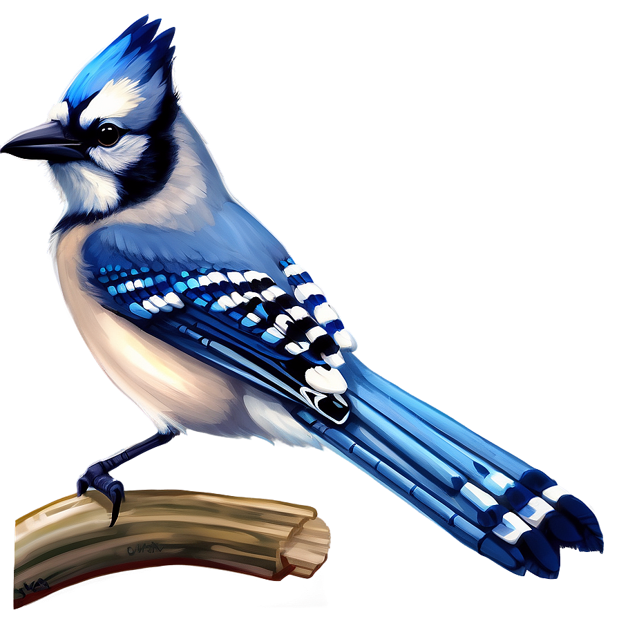 Blue Jay Digital Art Png 06262024