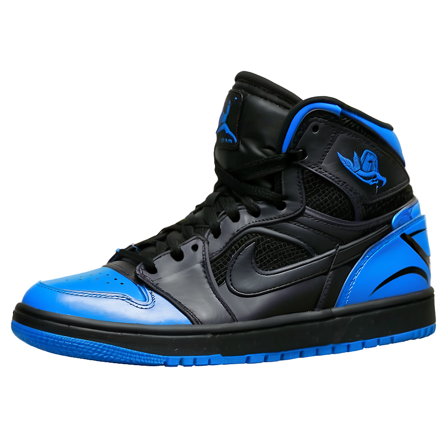 Blue Jordan Basketball Shoes Png Pqi57