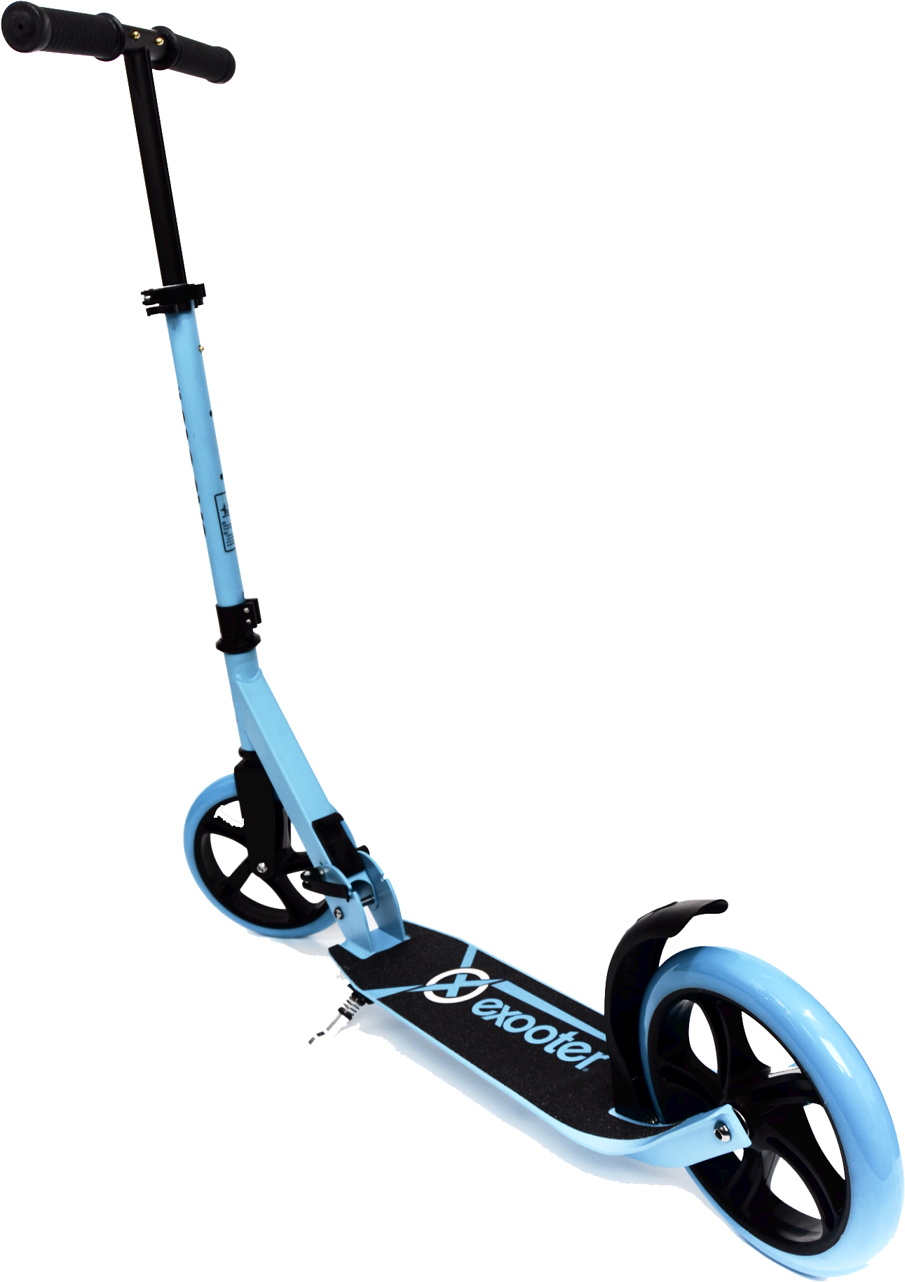 Blue Kick Scooter Exooter