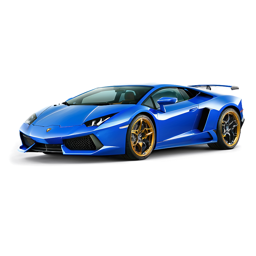 Blue Lamborghini Png 81