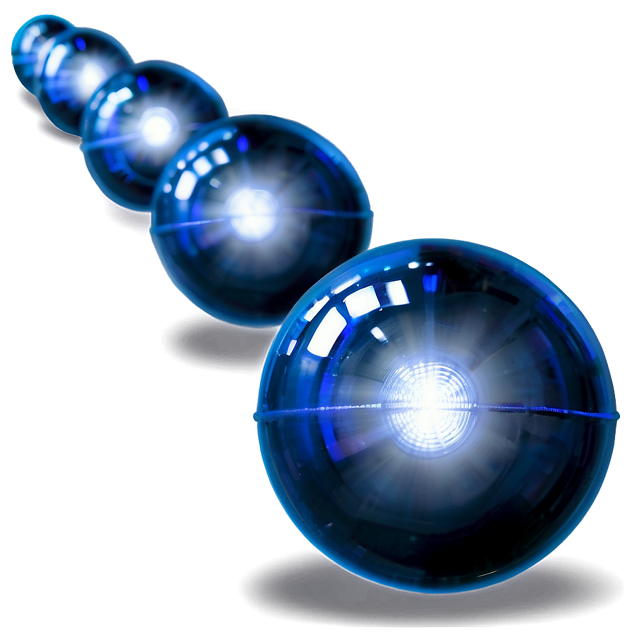 Blue Led Ball Png 31